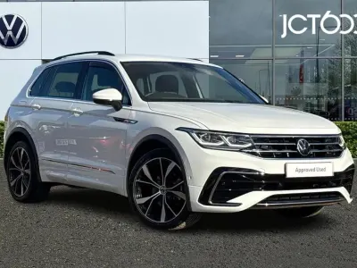 Used VW Tiguan R-line 150 HP (110 kW) 2023 White SUV