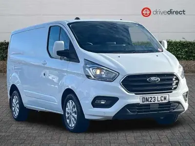 Käytetty Ford Transit Custom Limited 130 HP (95 kW) 2023 Valkoinen Van