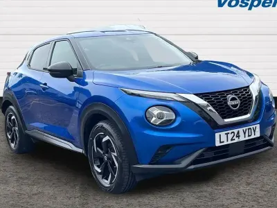 Used Nissan Juke N-Connecta 114 HP (83 kW) 2024 Blue SUV