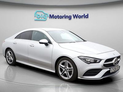 Used Mercedes CLA200 AMG line 161 HP (118 kW) 2020 Silver Coupe