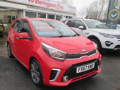 Używany Kia Picanto GT-Line S 83 KM (61 kW) 2017 Czerwony Hatchback