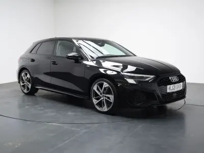 Used Audi A3 Sportback Advanced 150 HP (110 kW) 2021 Black Hatchback