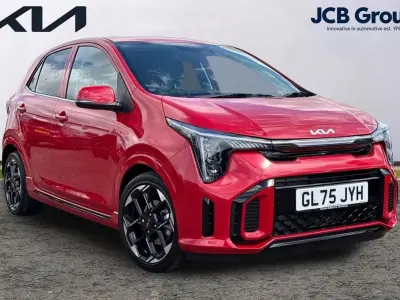 Used Kia Picanto GT-Line S 68 HP (50 kW) 2025 Black Hatchback
