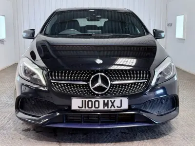 Used Mercedes A220 AMG Line Premium 177 HP (130 kW) 2017 Black Hatchback