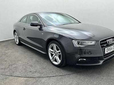 Begagnad Audi A5 S-Line 177 HK (130 kW) 2014 Grå Sportkupé