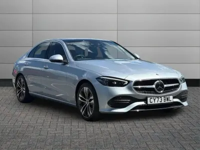 Used Mercedes C220 Exclusive Luxury 194 HP (142 kW) 2023 Silver Sedan
