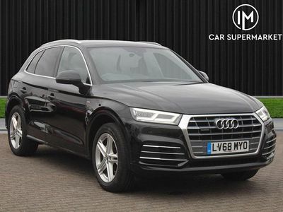 Black Used 2018 Audi Q5 S-Line SUV | £14,885 (Fair price)