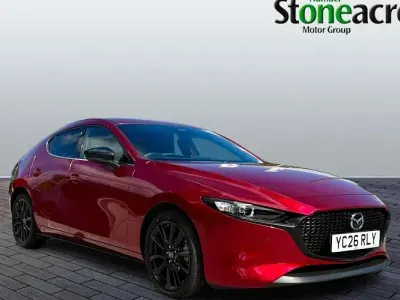 New Mazda 3 Homura-Line 186 HP (136 kW) 2026 Red Hatchback