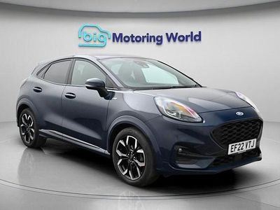 Used Ford Puma ST-Line X 125 HP (91 kW) 2022 Blue SUV