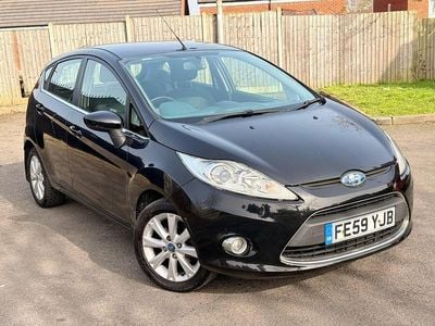 Used Ford Fiesta Zetec 82 HP (60 kW) 2009 Black Hatchback