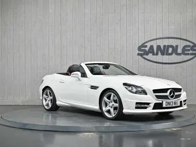 Usado Mercedes SLK200 AMG 184 HP (135 kW) 2013 Branco Cabrios