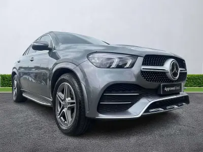 Käytetty Mercedes GLE400 AMG Line Premium Plus 2023 Harmaa Coupe - kaksiovinen