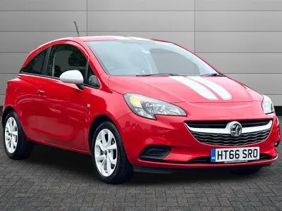 Używany Vauxhall Corsa 75 KM (55 kW) 2017 Czerwony Hatchback