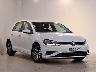 Used VW Golf VII SE 125 HP (91 kW) 2017 White Hatchback