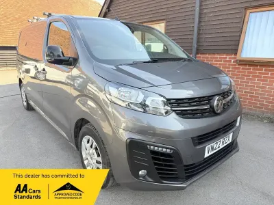 Used Vauxhall Vivaro Sportive 120 HP (88 kW) 2022 Grey MPV
