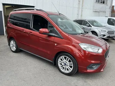 Used Ford Tourneo Courier Titanium 2020 Red MPV