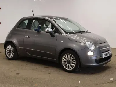 Usado Fiat 500 Lounge 69 CV (50 kW) 2015 Gris Utilitario