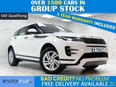 Used Land Rover Range Rover evoque R-Dynamic 150 HP (110 kW) 2020 White SUV