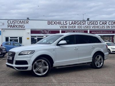 Used Audi Q7 S-line plus 245 HP (180 kW) 2014 White SUV