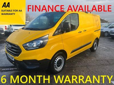 Used Ford Transit Custom 130 HP (95 kW) 2022 Yellow Van
