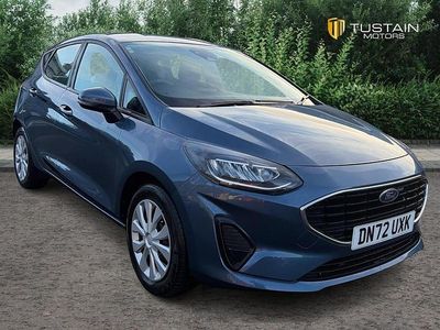 Chrome blue Used 2022 Ford Fiesta Trend Hatchback | £11,699 (Good price)