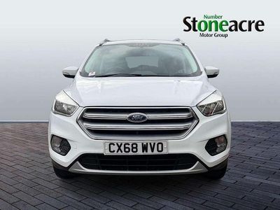 Used Ford Kuga Zetec 150 HP (110 kW) 2018 White SUV