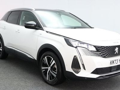 White Used 2023 Peugeot 3008 GT SUV | £21,999 (Good price)