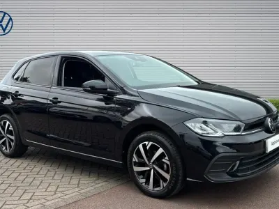 Used VW Polo Match 95 HP (69 kW) 2025 Black Hatchback