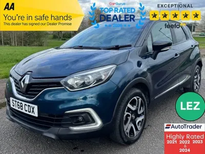 Gebraucht Renault Captur Iconic 90 PS (66 kW) 2018 Blau SUV