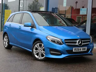 Used Mercedes B180 Premium Plus 122 HP (89 kW) 2015 Blue MPV