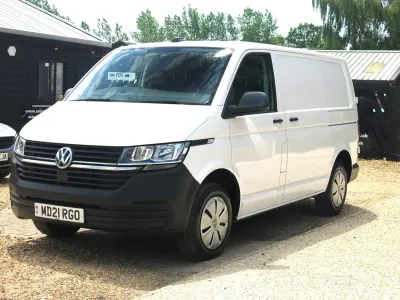 Used VW T6.1 Startline 110 HP (80 kW) 2021 White Van