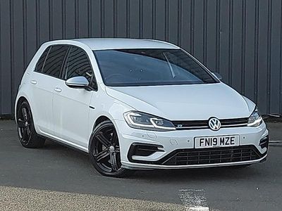 Used VW Golf VII R 300 HP (220 kW) 2019 White Hatchback
