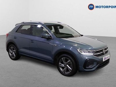 Blue Used 2022 VW T-Roc R-line SUV | £21,499 (Fair price)