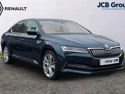 Used Skoda Superb SE L 214 HP (157 kW) 2020 Blue Hatchback