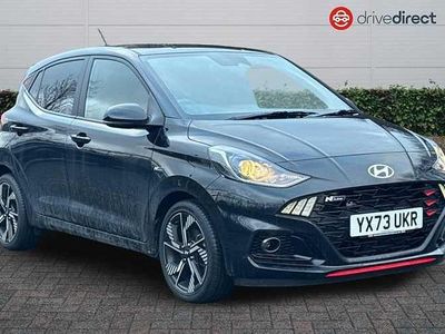 Black Used 2023 Hyundai i10 N Line Hatchback | £14,117 (Fair price)
