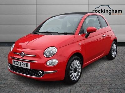 Used Fiat 500C S 70 HP (51 kW) 2023 Red Cabriolet