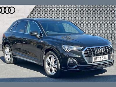 Used Audi Q3 S-Line 150 HP (110 kW) 2024 Black SUV