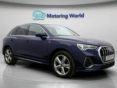 Used Audi Q3 S-Line 150 HP (110 kW) 2021 Blue SUV