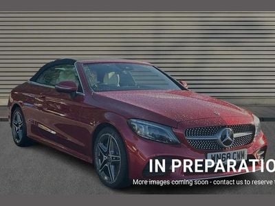 Used Mercedes C300 AMG Line Premium 258 HP (189 kW) 2018 Red Cabriolet