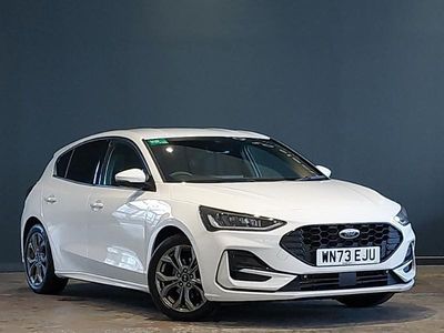 White Used 2023 Ford Focus ST-Line Hatchback | £15,298 (Fair price)