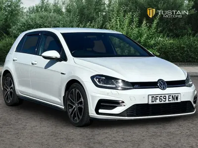 Used VW Golf VII R-line Edition 150 HP (110 kW) 2019 White Hatchback