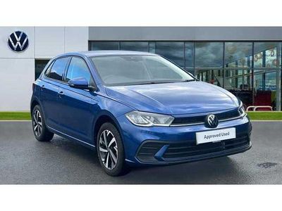 Used VW Polo Match 95 HP (69 kW) 2024 Reef blue metallic Hatchback