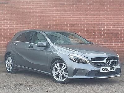 Used Mercedes A200 Premium 136 HP (100 kW) 2017 Grey Hatchback