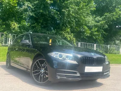 Used BMW 520 184 HP (135 kW) 2014 Black Estate