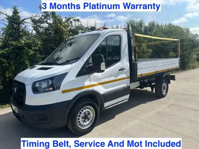 Used Ford Transit 130 HP (95 kW) 2023 White Van