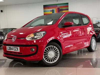 Używany VW up! high up! 75 KM (55 kW) 2014 Czerwony Hatchback