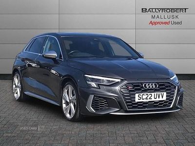 Begagnad Audi S3 Sportback 310 HK (228 kW) 2022 Grå Halvkombi