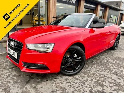 Red Used 2013 Audi A5 Cabriolet Cabriolet | £6,495 (Fair price)