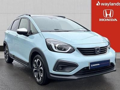 Used Honda Jazz Hybrid 109 HP (80 kW) 2021 Blue Hatchback