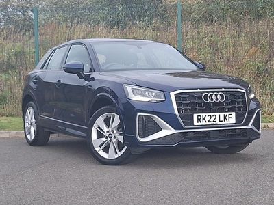 Used Audi Q2 S-Line 150 HP (110 kW) 2022 Blue SUV